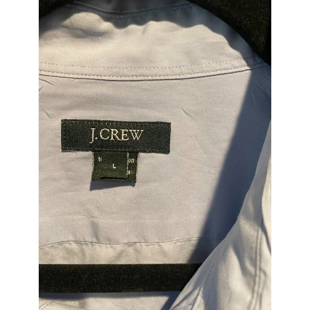 J.Crew Men’s Shirt Large Button Down Long Sleeve Classic Fit Casual Smart Style